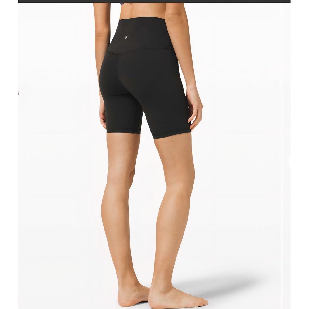 Lululemon Align Short 8" Black Size 6 - Picture 2 of 6